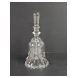 Crystal Floral etched bell