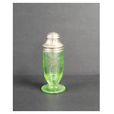 Vintage Uranium Glass salt shaker