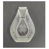 Unique Vintage Glass Relish Dish UV WUTH 365