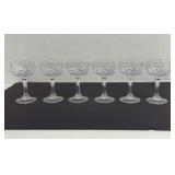 Vintage Cristal Longchamp Champagne Glasses 6