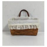 1993 Longaberger Key Basket with Liner and