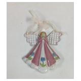 Vintage Decorative Ceramic Hanging Angel Figurine