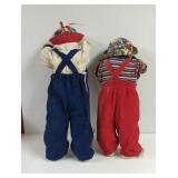 Vintage Handmade Time Out Dolls