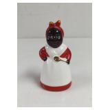 Vintage Aunt Jemima Hand Painted Ceramic Bell