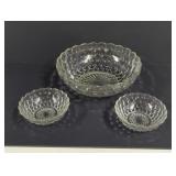 Vintage Anchor Hocking bubble fruit bowl