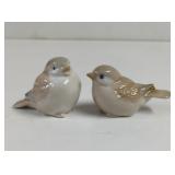 Vintage Homco Porcelain Sparrow Birds Figurines