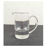 Vintage Glass Pitcher Creamer