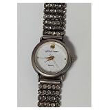 Jacque Cierra watch on rhinestone band