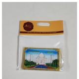 Vintage Taj Mahal India Souvenir Magnet