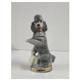 Vintage 1970 Jim Beam 'Penny the poodle' ceramic