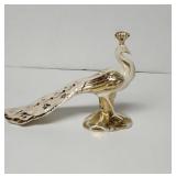 MCM bel-air USA lusterware peacock figurine