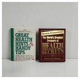 Healthy hints hardback books