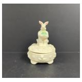 Easter Bunny Porcelain Trinket Dish