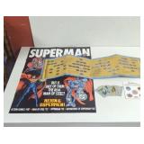 1990's DC comics Poster,Sky Caps, Comic Cards and