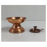 Vintage Coppercraft Guild Candle Holder's