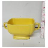 Vintage Homer Laughlin  riviera yellow creamer