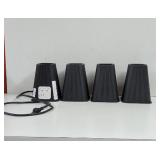 Bed Risers with outlets