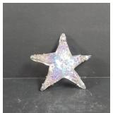 John Barber Iridescent art glass starfish