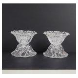 Vintage Cristal d'Arques Durand Reversible candle