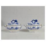 Vintage Arnart Creation Japan Blue Onion Sauce