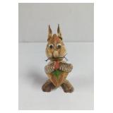 Vintage Handmade Sea Shell Bunny Rabbit Figurine