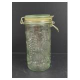 Vintage American Gourmet Embossed Fruit Self Seal