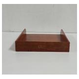 Desk Top out going file organizer wood