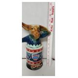 1976 Jim Beam Demcrat political Donkey whiskey