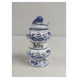 Vintage Original Arnart Creation Japan Blue Onion