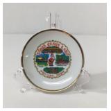 Vintage Santa Claus Land Souvenir Mini Plate