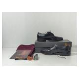 Vintage Allen Edmonds Black Leather  Sanford