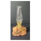 Soldier Ceramic oil lamp