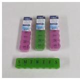Weekly pill organizer