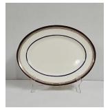Myott Staffordshire Cowning Cobalt platter