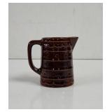 Vintage Marcrest Stoneware creamer daisy and dot