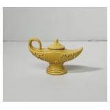 Vintage Genie lamp incense burner small chip