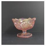 Vintage LE Smith Whirling Star Iridescent Pink