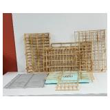 2007 WCW Cage playset