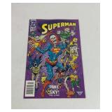 1992 DC comics Superman panic in the sky! final