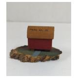 Vintage Handmade and Hand Painted Wood Parke Co.