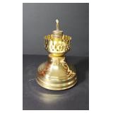 Hollowick brass plated petroleum night light