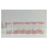 Vintage Dutch Girl Punk Drinking Glasses 11 Total