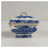 Vintage Mason's Vista Blue and White Transferware
