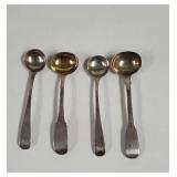 Vintage Condiment Spoons Silverplate?