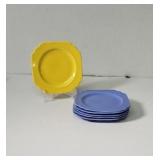 Homer Laughlin Riviera art deco Fiesta 5 blue one