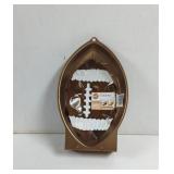 Vintage Aluminum Wilton football cake pan