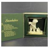 Dept.56 Snowbabies Figurine titled 'So Much Work