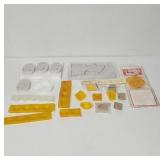Cake decorating chocolate molds