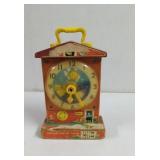 Vintage Fisher Price Teaching Clock Music Box
