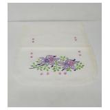 Vintage handmade embroidered table runner